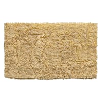 Essential Noodle Yellow Bath Rug, 20x34