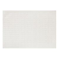 Crosby St. White Waffle Cotton Antimicrobial Bath Rug, 17x24