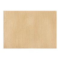Honeybloom Yellow Braided Cotton Bath Rug, 17x24