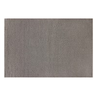 Honeybloom Dark Grey Braided Cotton Bath Rug, 20x30