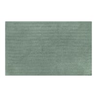 Found & Fable Green Striped High-Low Bath Rug, 20x30