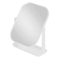 White Single Side Counter Vanity Mirror