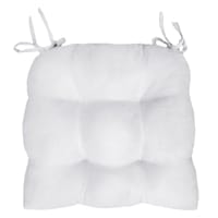 Harbor Mist Faux Suede Chair Cushion, 14x15