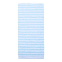 Essential Striped Turquoise Hand Towel, 16x26