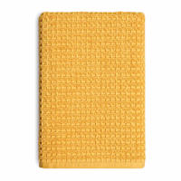 Crosby St. Ochre Terry Waffle Cotton Bath Towel, 30x54