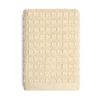 Crosby St. Ivory Terry Waffle Cotton Washcloth, 13"