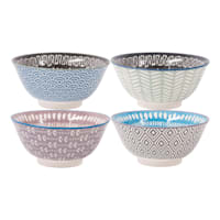 Geometric Aztec Printed Bowls, Assorted Styles
