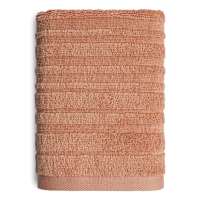 Found & Fable Coral Organic Cotton Hand Towel, 16x28