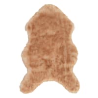 (C208) Ty Pennington Faux Fox Fur Accent Rug, 3x5
