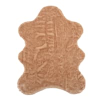 (C208) Ty Pennington Faux Fox Fur Area Rug, 5x7
