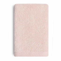 Honeybloom Plush Performance Pink Patterned Cotton Washcloth, 13"