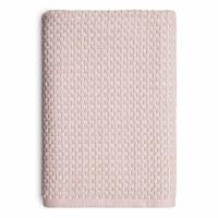 Honeybloom Plush Performance Pink Popcorn Cotton Bath Towel, 30x54