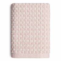 Honeybloom Plush Performance Pink Popcorn Cotton Hand Towel, 16x28
