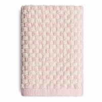 Honeybloom Plush Performance Pink Popcorn Cotton Washcloth, 13"