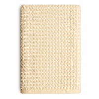 Honeybloom Plush Performance Yellow Popcorn Cotton Bath Towel, 30x54