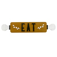 Eat Rolling Pin Wall Decor, 26x5