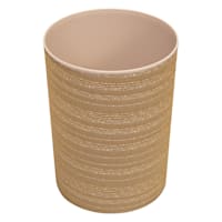 Winslow Gold Round Trash Bin, 10l