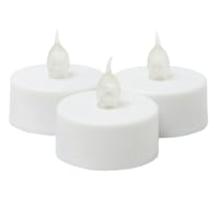 3-Pack White LED Tealight Candles