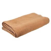 Honeybloom 3-Piece Brown Cotton Dash Matelasse Coverlet Set, King