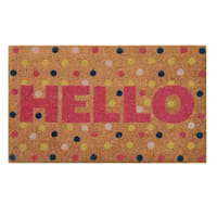 Oh Joy! Hello Confetti Coir Mat, 18x30