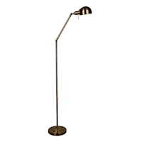 Honeybloom Antique Brass Pharmacy Task Lamp, 67"