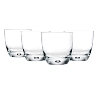 Set of 4 Tribeca Bubble Double Old Fashioned Glasses, 10oz