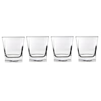 Set of 4 Tribeca Square Double Old Fashioned Glasses, 10oz