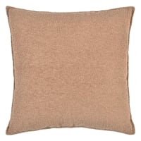 Crosby St. Brown Soft Textured Boucle Throw Pillow, 24"