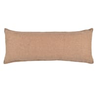 Crosby St. Brown Soft Textured Boucle Throw Pillow, 14x36