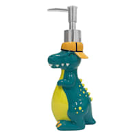 Tiny Dreamers Dinoskater Green T-Rex Soap Dispenser, 8.7"