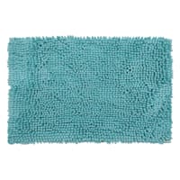 Tiny Dreamers Dinoskater Blue Noodle Bath Rug, 17x24