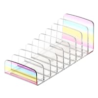9-Slot Rainbow Eyeshadow Cosmetic Stand