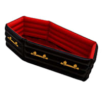 Coffin Halloween Inflatable, 42"
