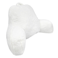White Sherpa Backrest, 13x20