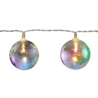 10-Count Iridescent Ball String Lights