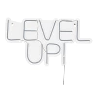 LED Level Up Neon Wall Sign, 9.8"