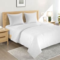 Crosby St. 3-Piece White Washed Waffle Cotton Quilt Set, King