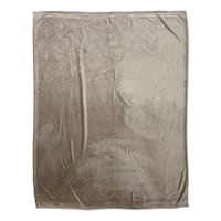 Crosby St. Sold Brown Micro Plush Throw Blanket, 50x60