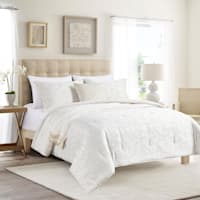 Providence 5-Piece Songbird Tonal  Jacquard Comforter Set, King