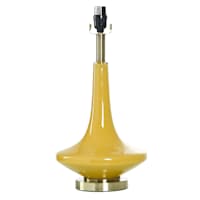 Crosby St. Yellow Ceramic Genie Lamp, 19.5"
