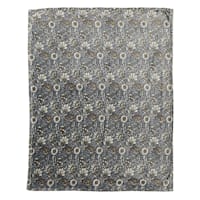 Honeybloom Vintage Floral Micro Plush Throw Blanket, 50x60