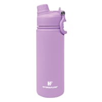 Hydraflow Pastel Purple Hybrid Vacuum Insulated Bottle with Dual Lid, 17oz