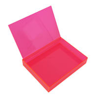 Oh Joy! Pink Book Shaped Decorative Box, 8"