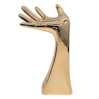 Oh Joy! Gold Hand Ceramic Figurine, 4.5x7