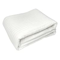 Honeybloom 3-Piece Ivory Velvet Quilt Set, King
