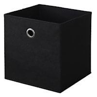 3-Pack Black Modular Storage Cube, 10.5"