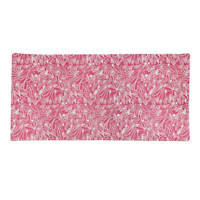 Oh Joy! Floral Faux Leather Desk Pad, 31x15.5