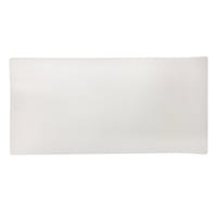 White Faux Leather Desk Pad, 31x15.5