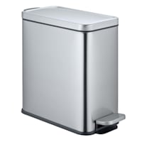 Stainless Steel Step Trash Bin, 9.7l
