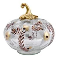 Providence Painted Glass Pumpkin, 6"